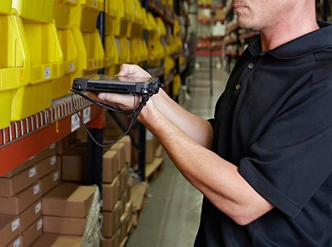 GETAC應用于倉庫材料處理的加固計算機優選解決方案